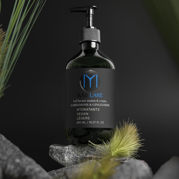 Gel lavant mains & corps, CARDAMONE & GINGEMBRE - vue 1