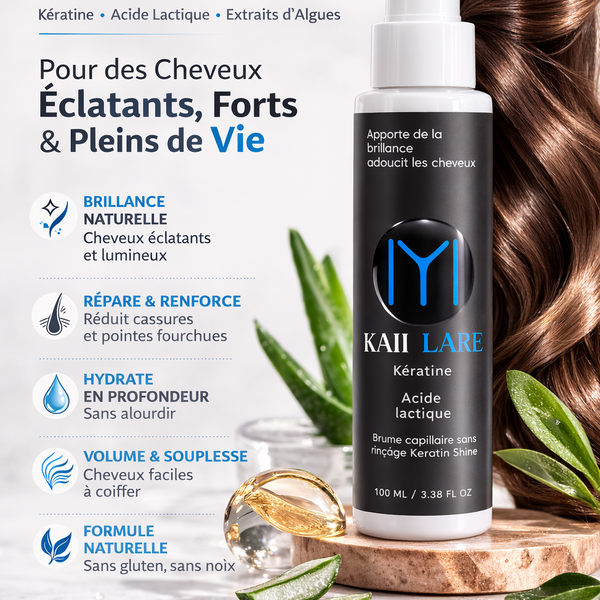 Brume capillaire sans rinçage Keratin Shine - vue 1