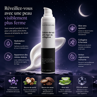 Crème de nuit anti-âge au collagène | Kaii Lare