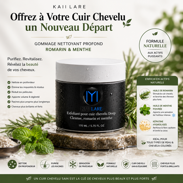 Gommage nettoyant cuir chevelu naturel | Kaii Lare - vue 1