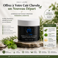 Gommage nettoyant cuir chevelu naturel | Kaii Lare
