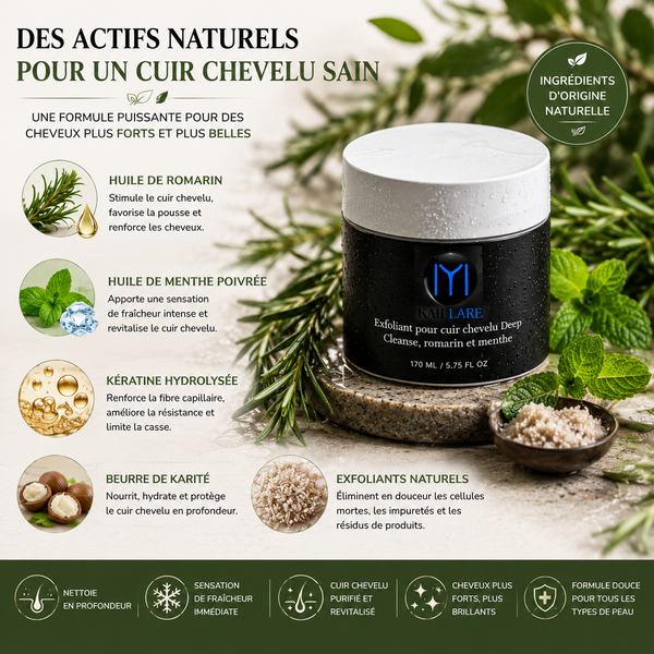 Gommage nettoyant cuir chevelu naturel | Kaii Lare - vue 2