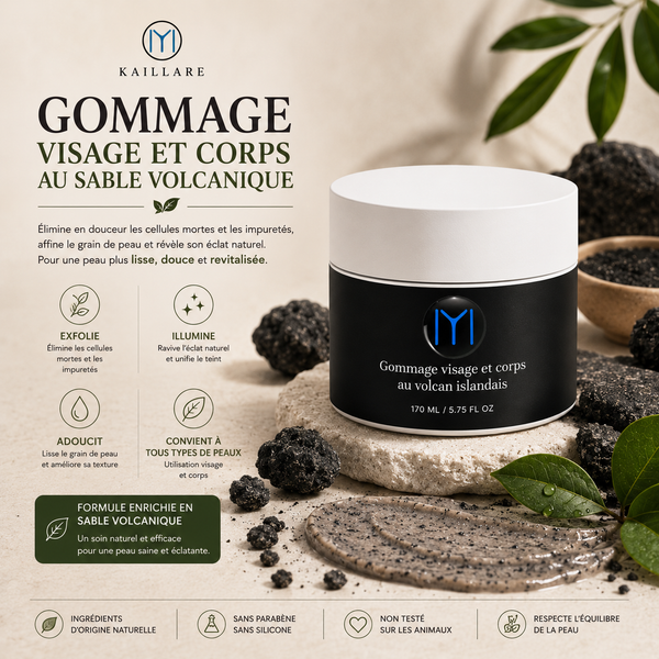 Gommage visage & corps sable volcanique | Kaii Lare - vue 2