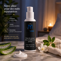 Crème de nuit peaux sensibles bio | Kaii Lare