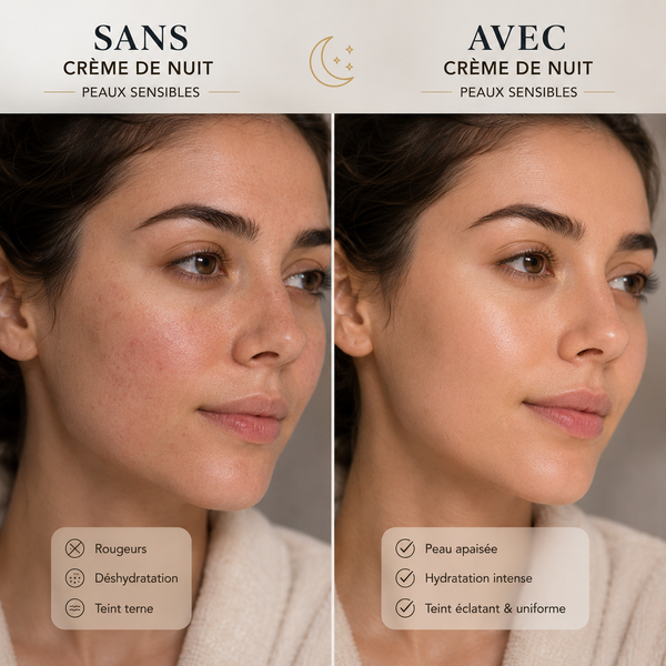 Crème de nuit peaux sensibles bio | Kaii Lare - vue 5
