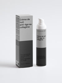 Crème de nuit anti-âge au collagène